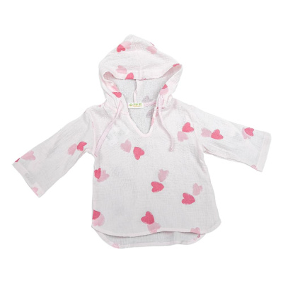 Рубашка Сердечки Чуди Кидс 087525-1 розовый 01